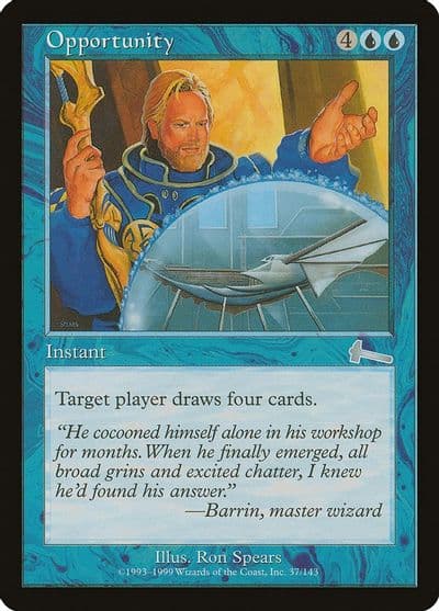Opportunity Urza's Legacy Magic card