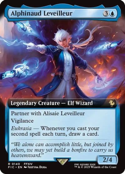 Alphinaud Leveilleur Extended Art Commander: FINAL FANTASY Magic card