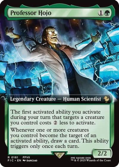Professor Hojo Extended Art Commander: FINAL FANTASY Magic card