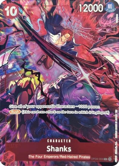 Shanks 004 English Version 2nd Anniversary Set One Piece Promotion Cards One Piece card