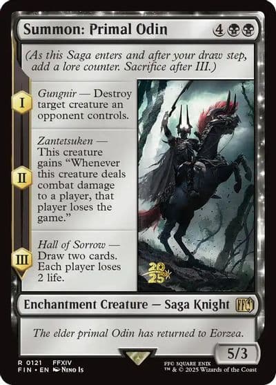 Summon Primal Odin Prerelease Cards Magic card