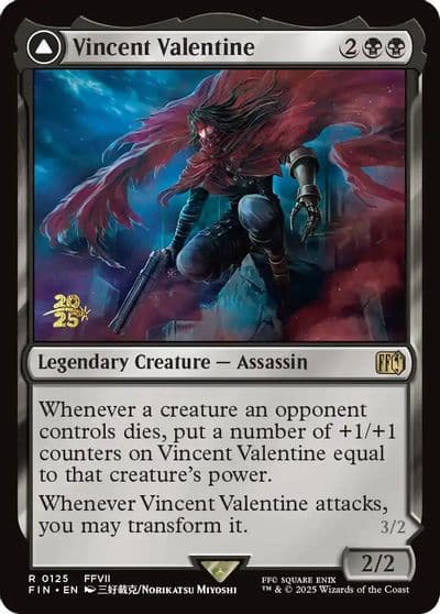 Vincent Valentine Prerelease Cards Magic card