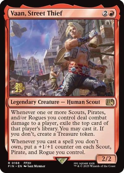 Vaan Street Thief Prerelease Cards Magic card