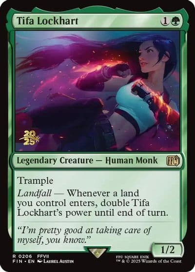 Tifa Lockhart Prerelease Cards Magic card