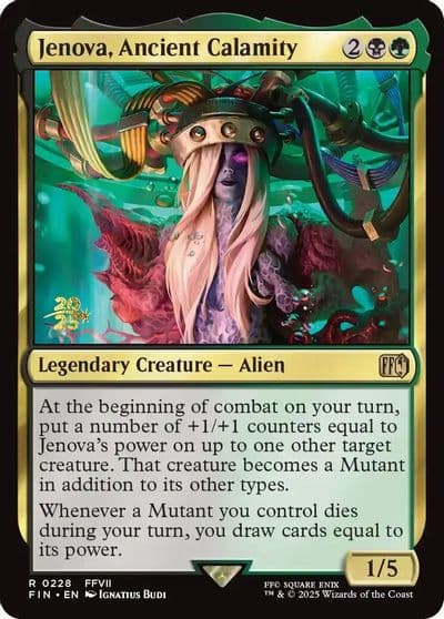 Jenova Ancient Calamity Prerelease Cards Magic card