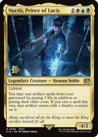 Noctis Prince of Lucis Prerelease Cards Magic card