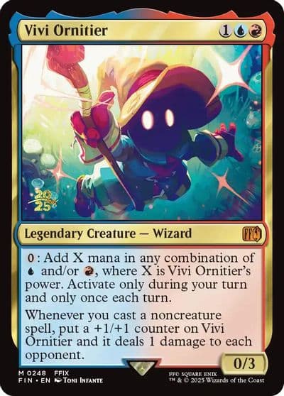 Vivi Ornitier Prerelease Cards Magic card