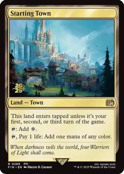 Starting Town Prerelease Cards Magic card