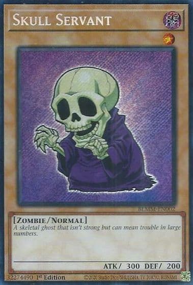 Skull Servant Battles of Legend: Monster Mayhem Yu-Gi-Oh! card