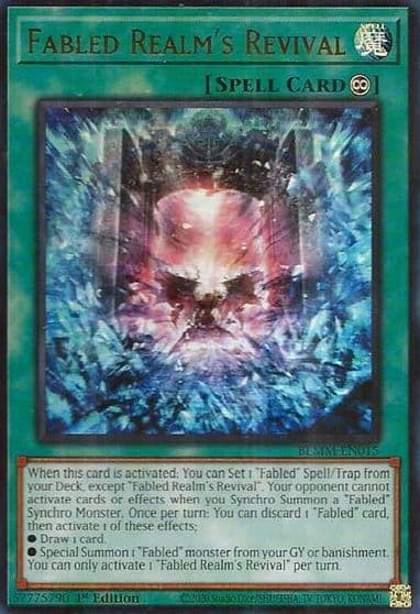 Fabled Realms Revival Battles of Legend: Monster Mayhem Yu-Gi-Oh! card