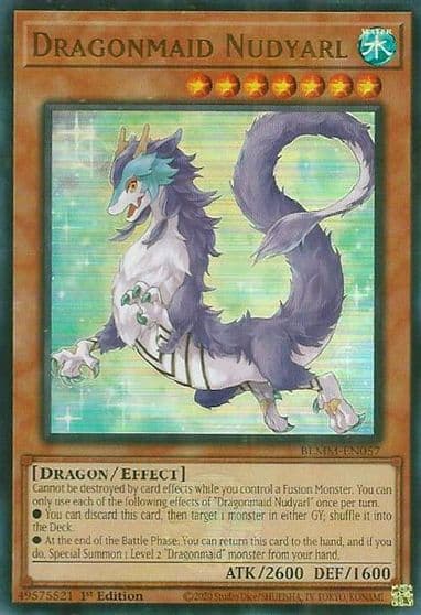 Dragonmaid Nudyarl Battles of Legend: Monster Mayhem Yu-Gi-Oh! card