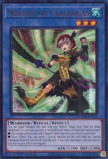 Nekroz of Clausolas Battles of Legend: Monster Mayhem Yu-Gi-Oh! card