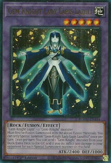 Gem Knight Lady Lapis Lazuli Battles of Legend: Monster Mayhem Yu-Gi-Oh! card