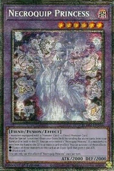 Necroquip Princess Starlight Rare Battles of Legend: Monster Mayhem Yu-Gi-Oh! card