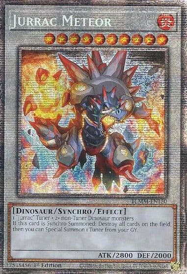 Jurrac Meteor Starlight Rare Battles of Legend: Monster Mayhem Yu-Gi-Oh! card