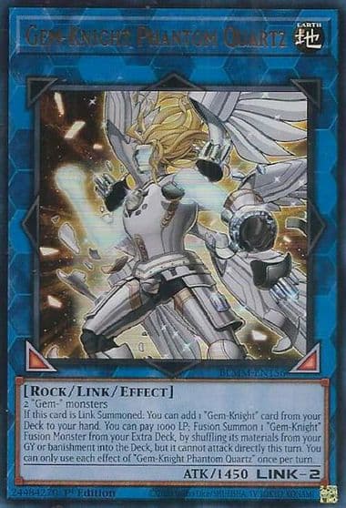 Gem Knight Phantom Quartz Battles of Legend: Monster Mayhem Yu-Gi-Oh! card