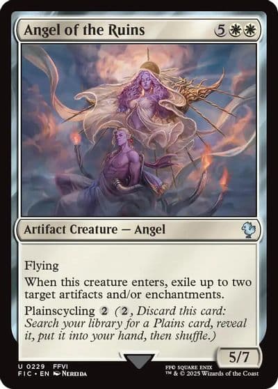 Angel of the Ruins Surge Foil Commander: FINAL FANTASY Magic card