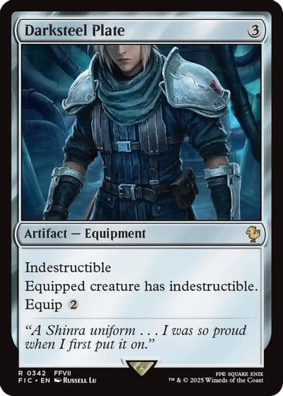 Darksteel Plate Surge Foil Commander: FINAL FANTASY Magic card