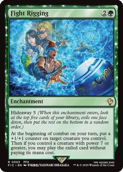 Fight Rigging Surge Foil Commander: FINAL FANTASY Magic card