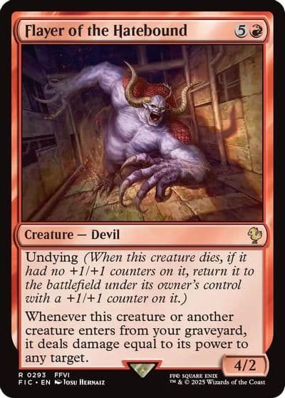 Flayer of the Hatebound Surge Foil Commander: FINAL FANTASY Magic card