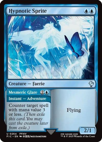 Hypnotic Sprite Surge Foil Commander: FINAL FANTASY Magic card
