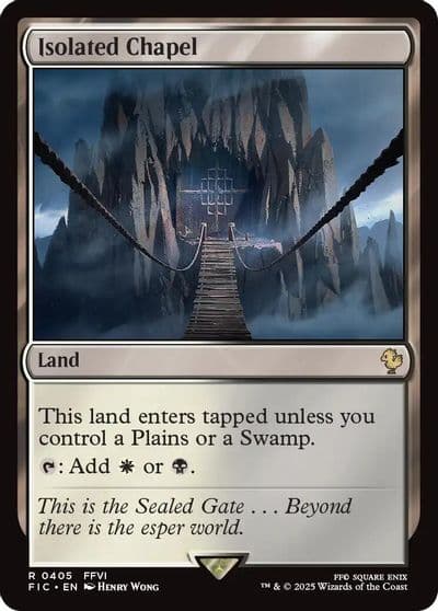 Isolated Chapel Surge Foil Commander: FINAL FANTASY Magic card
