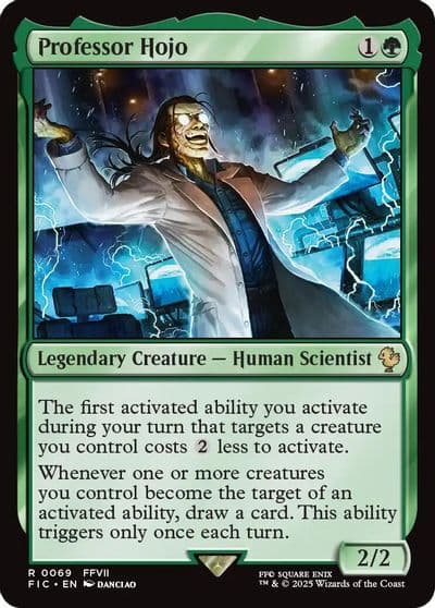 Professor Hojo Surge Foil Commander: FINAL FANTASY Magic card