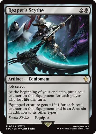 Reapers Scythe Surge Foil Commander: FINAL FANTASY Magic card