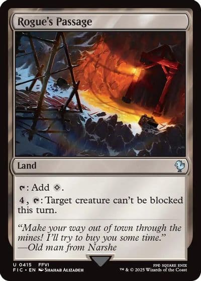 Rogues Passage Surge Foil Commander: FINAL FANTASY Magic card