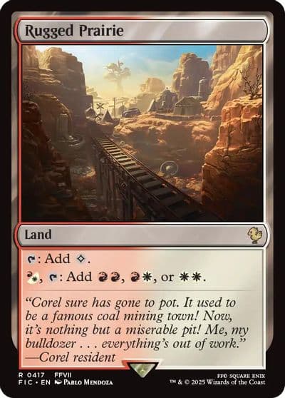 Rugged Prairie Surge Foil Commander: FINAL FANTASY Magic card