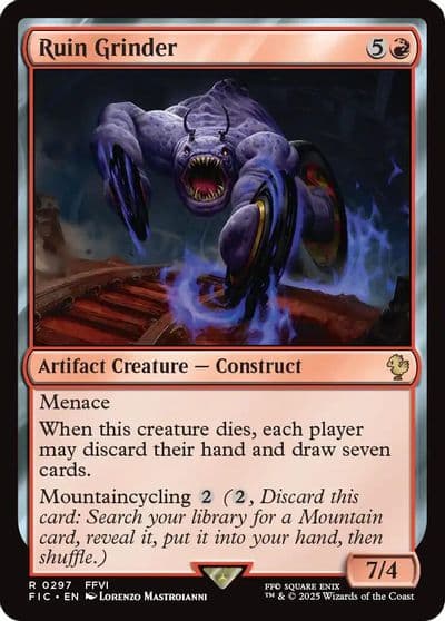 Ruin Grinder Surge Foil Commander: FINAL FANTASY Magic card