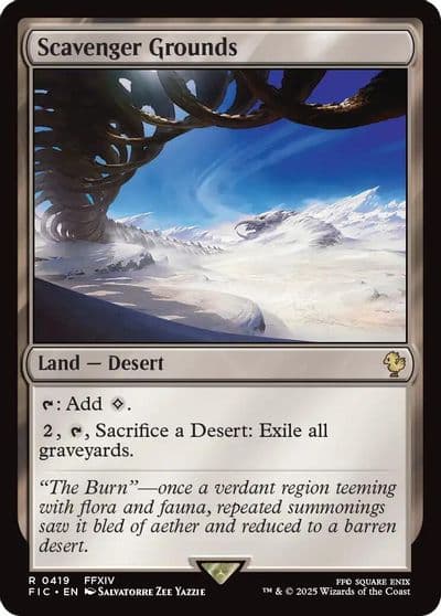 Scavenger Grounds Surge Foil Commander: FINAL FANTASY Magic card