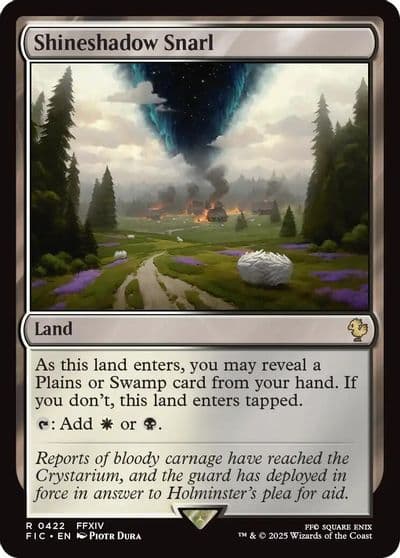 Shineshadow Snarl Surge Foil Commander: FINAL FANTASY Magic card