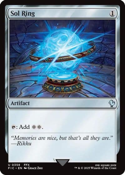 Sol Ring 0358 Surge Foil Commander: FINAL FANTASY Magic card
