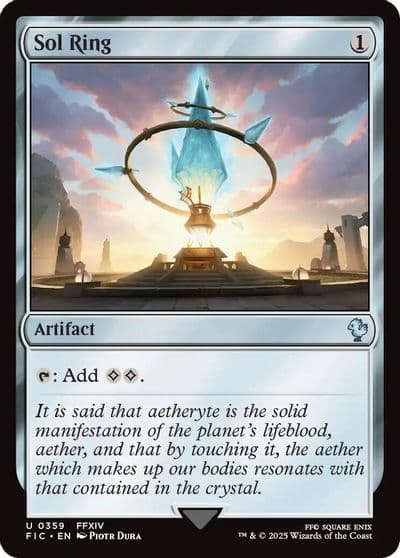 Sol Ring 0359 Surge Foil Commander: FINAL FANTASY Magic card