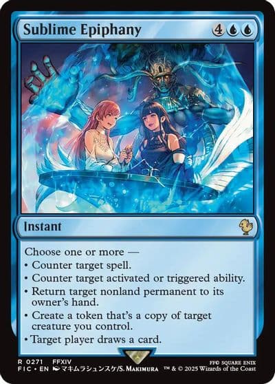 Sublime Epiphany Surge Foil Commander: FINAL FANTASY Magic card