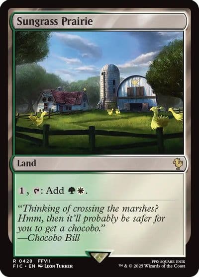 Sungrass Prairie Surge Foil Commander: FINAL FANTASY Magic card