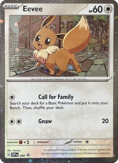 Eevee - 200 (Cosmos Holo) SV: Scarlet & Violet Promo Cards Pokemon card