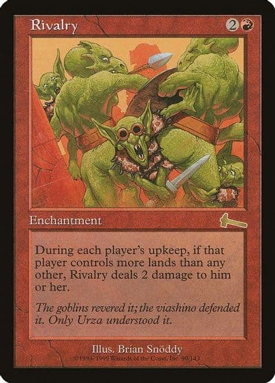 Rivalry Urza's Legacy Magic card
