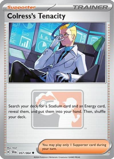 Colress's Tenacity League & Championship Cards Pokemon card