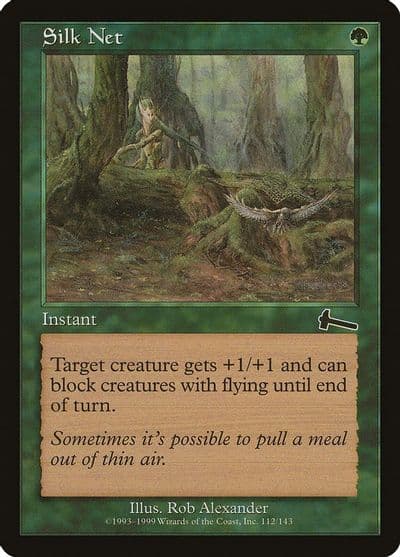 Silk Net Urza's Legacy Magic card