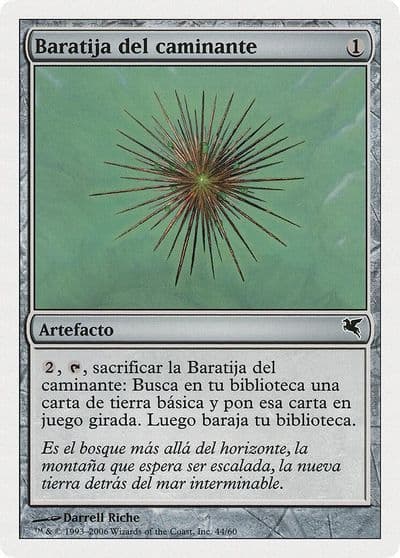 Wayfarers Bauble Spanish Baratija del caminante D44 Magic Encyclopedia 2005 (Salvat/Hachette) Magic card