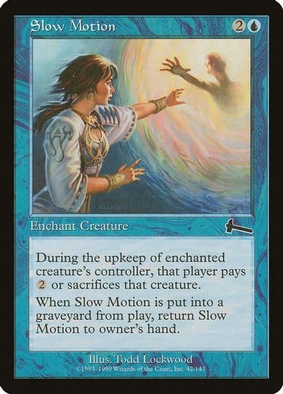 Slow Motion Urza's Legacy Magic card