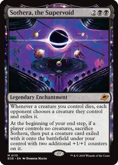 Sothera the Supervoid Edge of Eternities Magic card