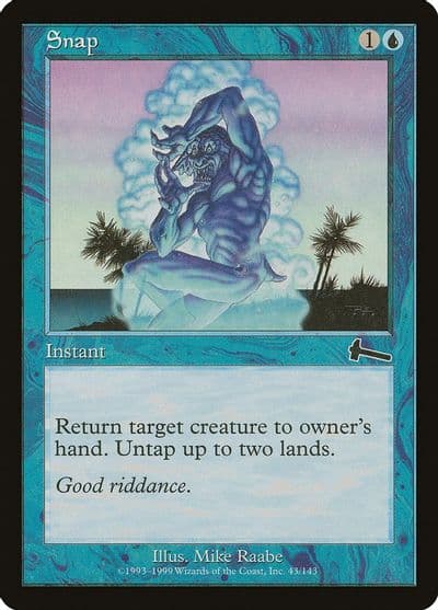 Snap Urza's Legacy Magic card