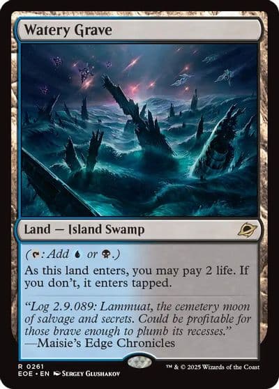 Watery Grave Edge of Eternities Magic card