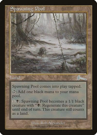 Spawning Pool Urza's Legacy Magic card