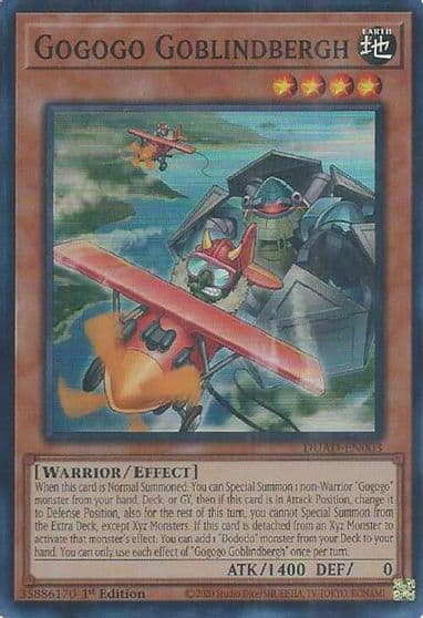 Gogogo Goblindbergh Duelist's Advance Yu-Gi-Oh! card