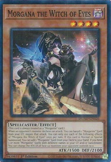 Morgana the Witch of Eyes Duelist's Advance Yu-Gi-Oh! card