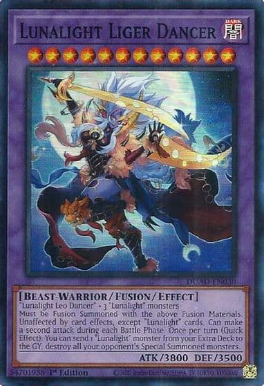 Lunalight Liger Dancer Duelist's Advance Yu-Gi-Oh! card